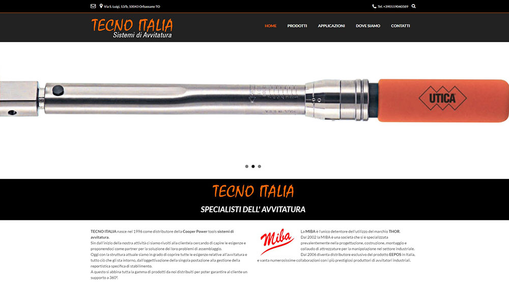 tecno-italia-website