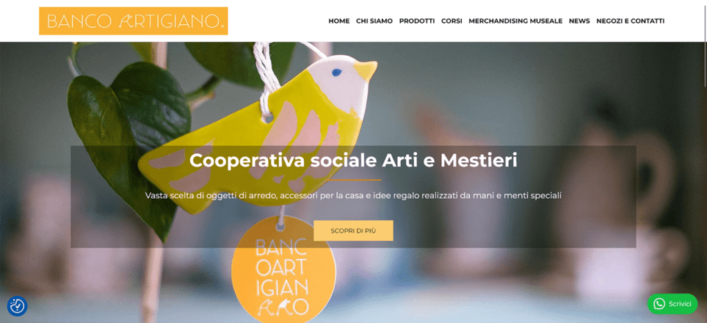 Restyling sito web Banco Artigiano