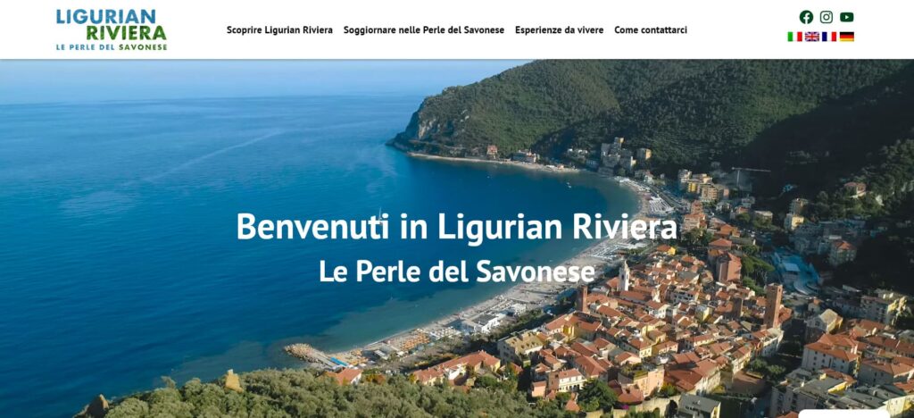 Realizzazione Portale Turistico Visit Ligurian Riviera versione Invernale